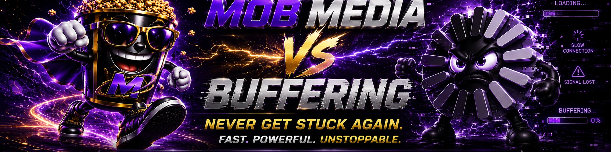 Mob Media versus Buffering - Never Get Stuck Again