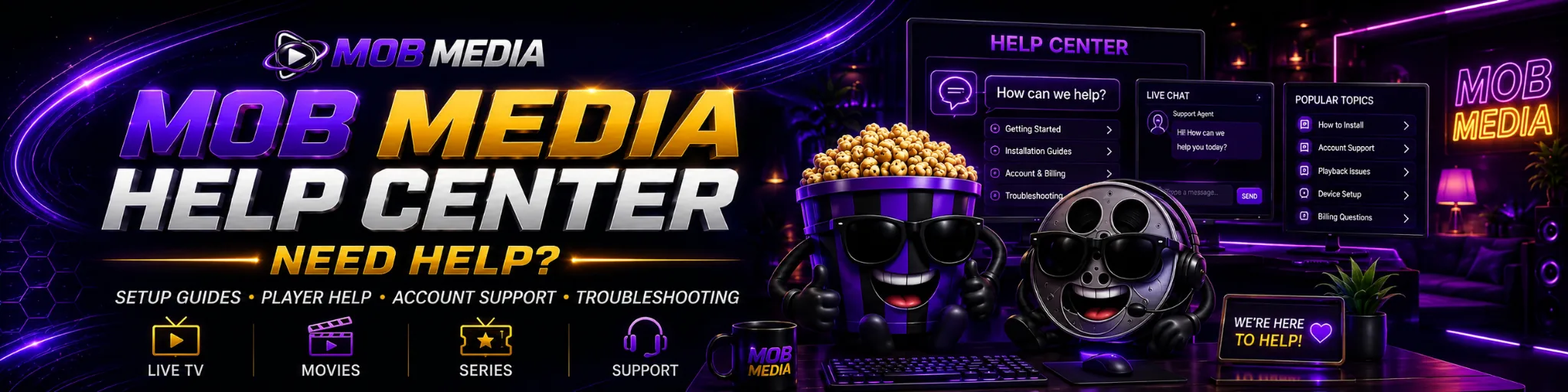 Mob Media Help Center